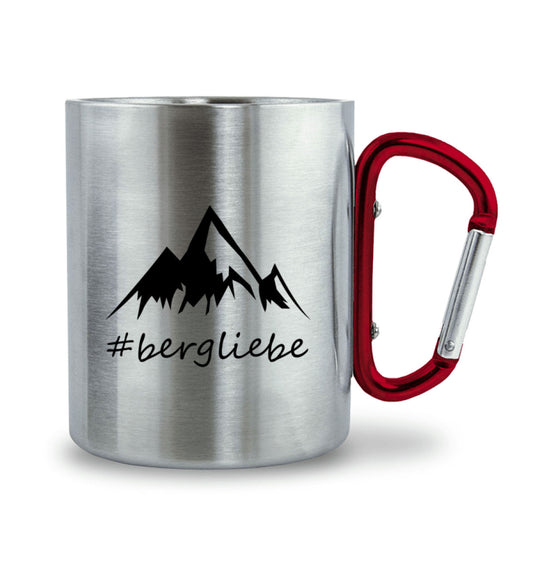 Bergliebe - Edelstahl Karabiner Tasse - Bergliebe Store
