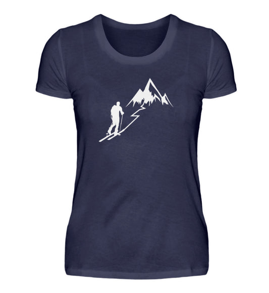 SKITOURING - Damen Premium T-Shirt - Bergliebe Store