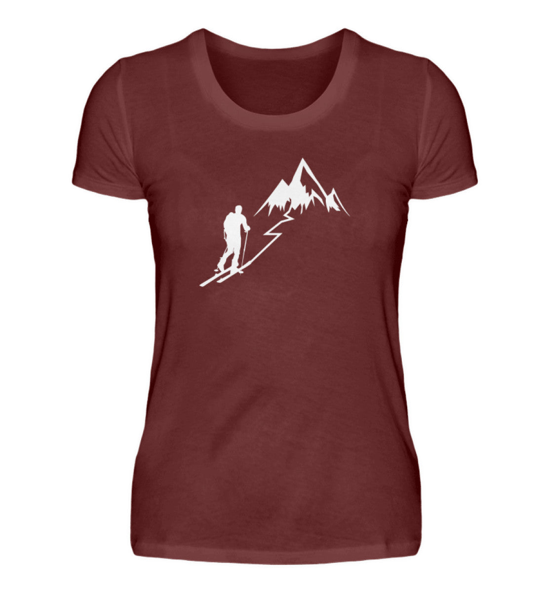 SKITOURING - Damen Premium T-Shirt - Bergliebe Store