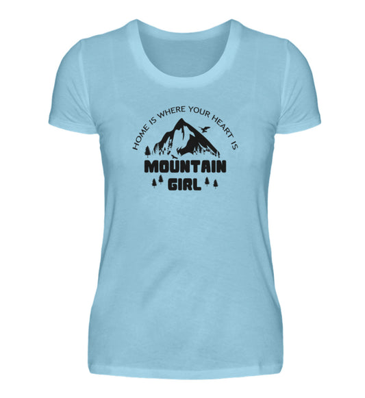 Mountaingirl - Damen Premium T-Shirt - Bergliebe Store