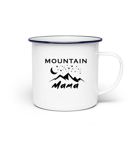 Mountain Mama Emaille Tasse - Bergliebe Store