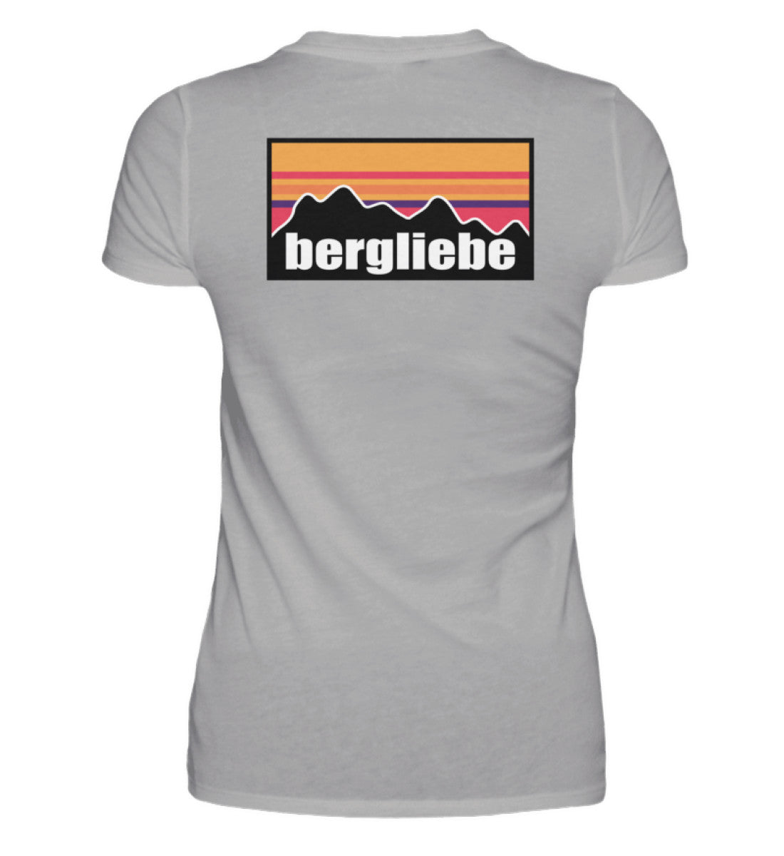 Bergliebe Backprint - Damen Premium T-Shirt - Bergliebe Store