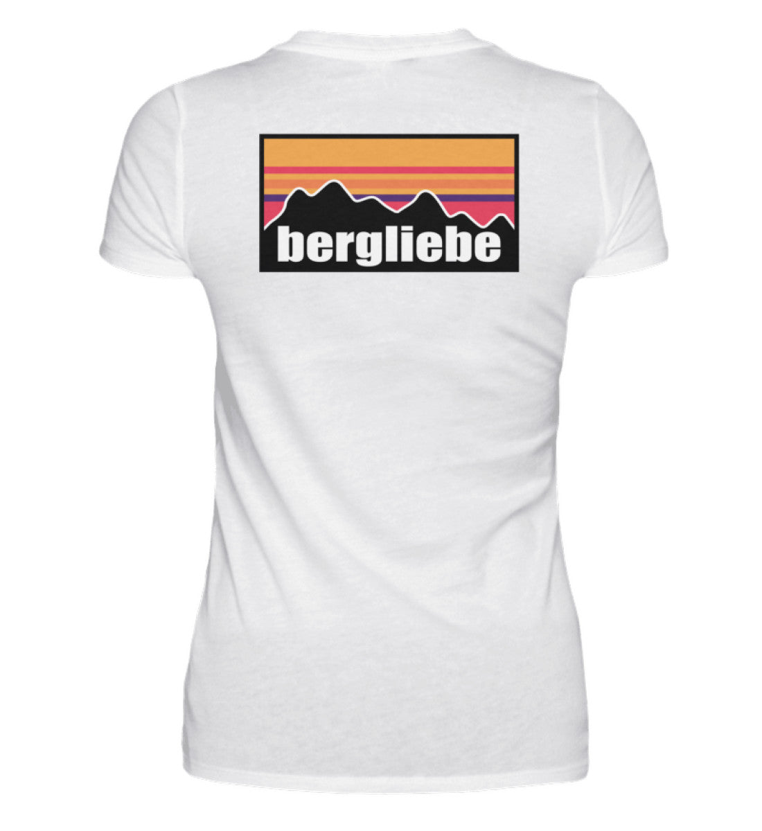 Bergliebe Backprint - Damen Premium T-Shirt - Bergliebe Store