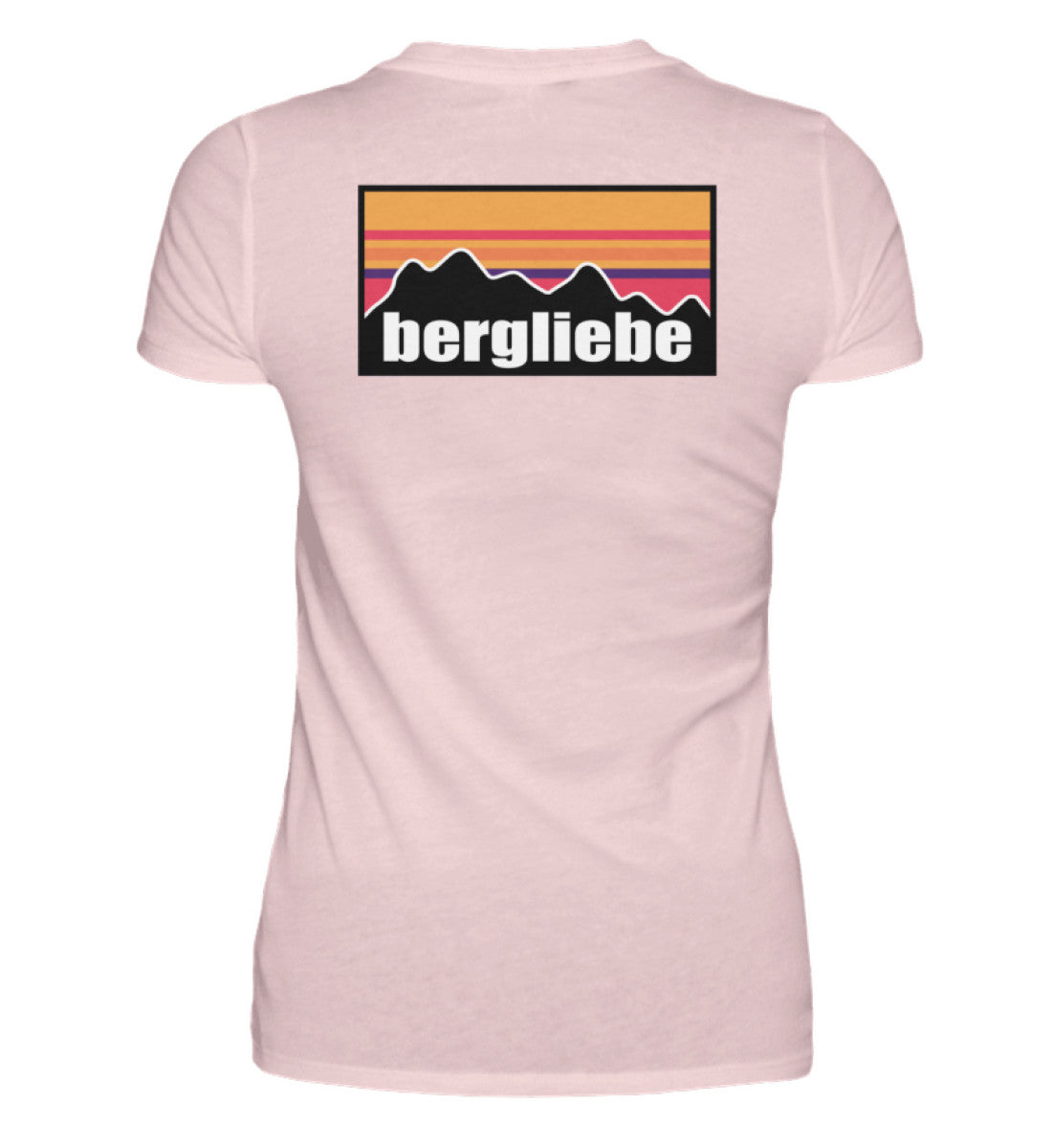 Bergliebe Backprint - Damen Premium T-Shirt - Bergliebe Store