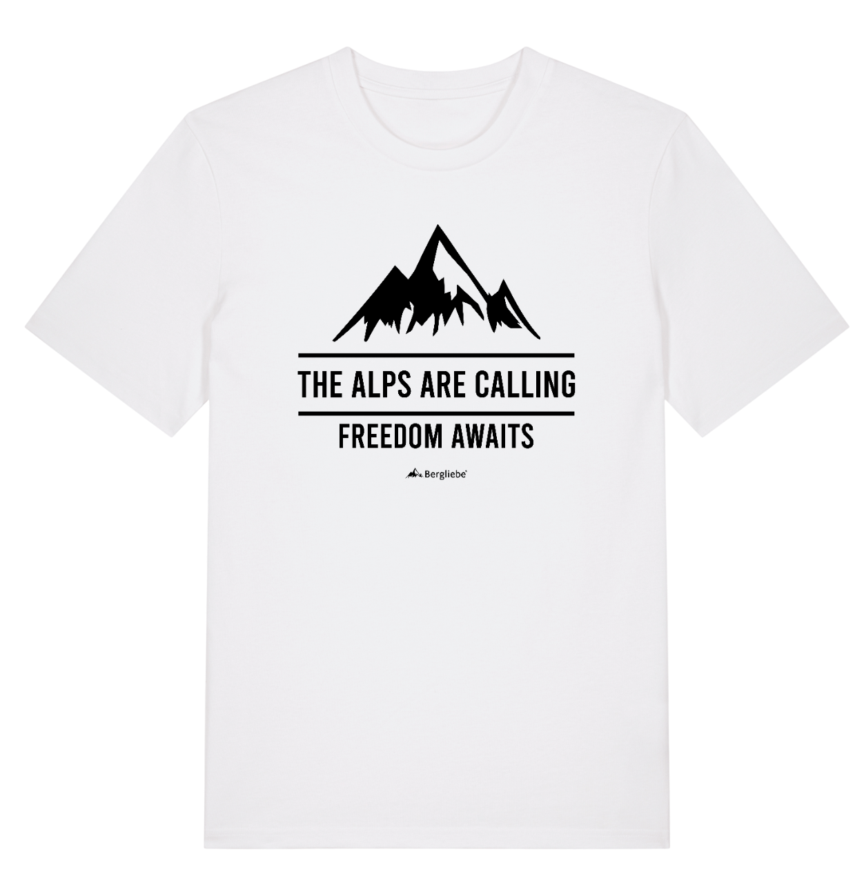 Bergliebe® ALPS ARE CALLING Unisex Premium Organic T-Shirt - Bergliebe Store