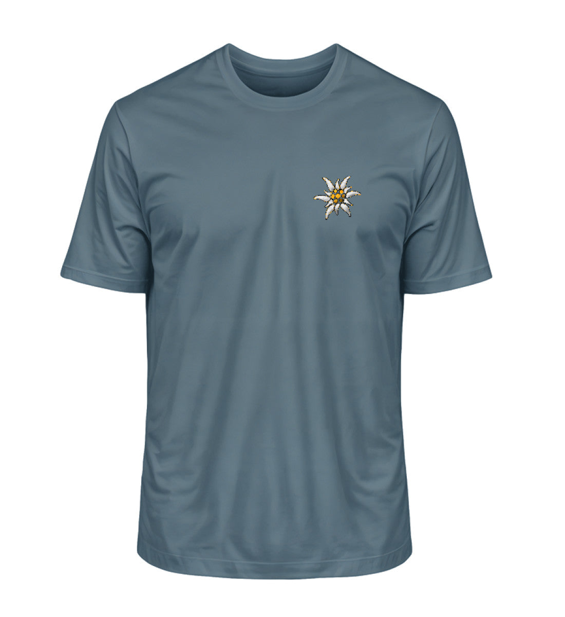 Edelweiss - Unisex Premium Organic T-Shirt mit Stick - Bergliebe Store