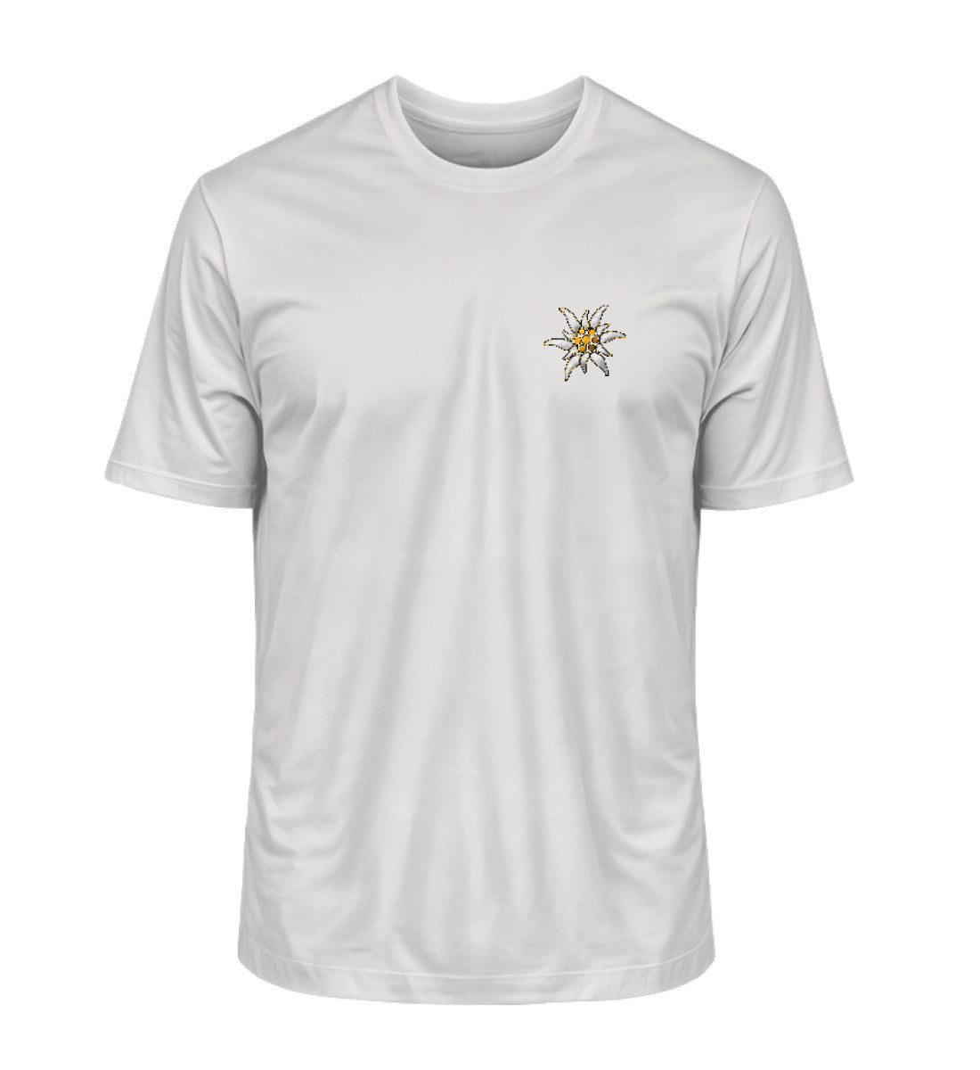 Edelweiss - Unisex Premium Organic T-Shirt mit Stick - Bergliebe Store