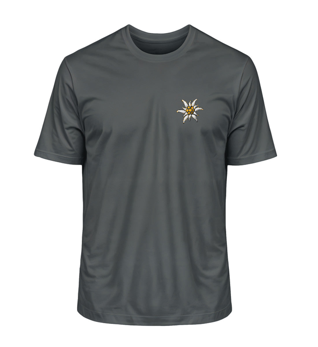 Edelweiss - Unisex Premium Organic T-Shirt mit Stick - Bergliebe Store