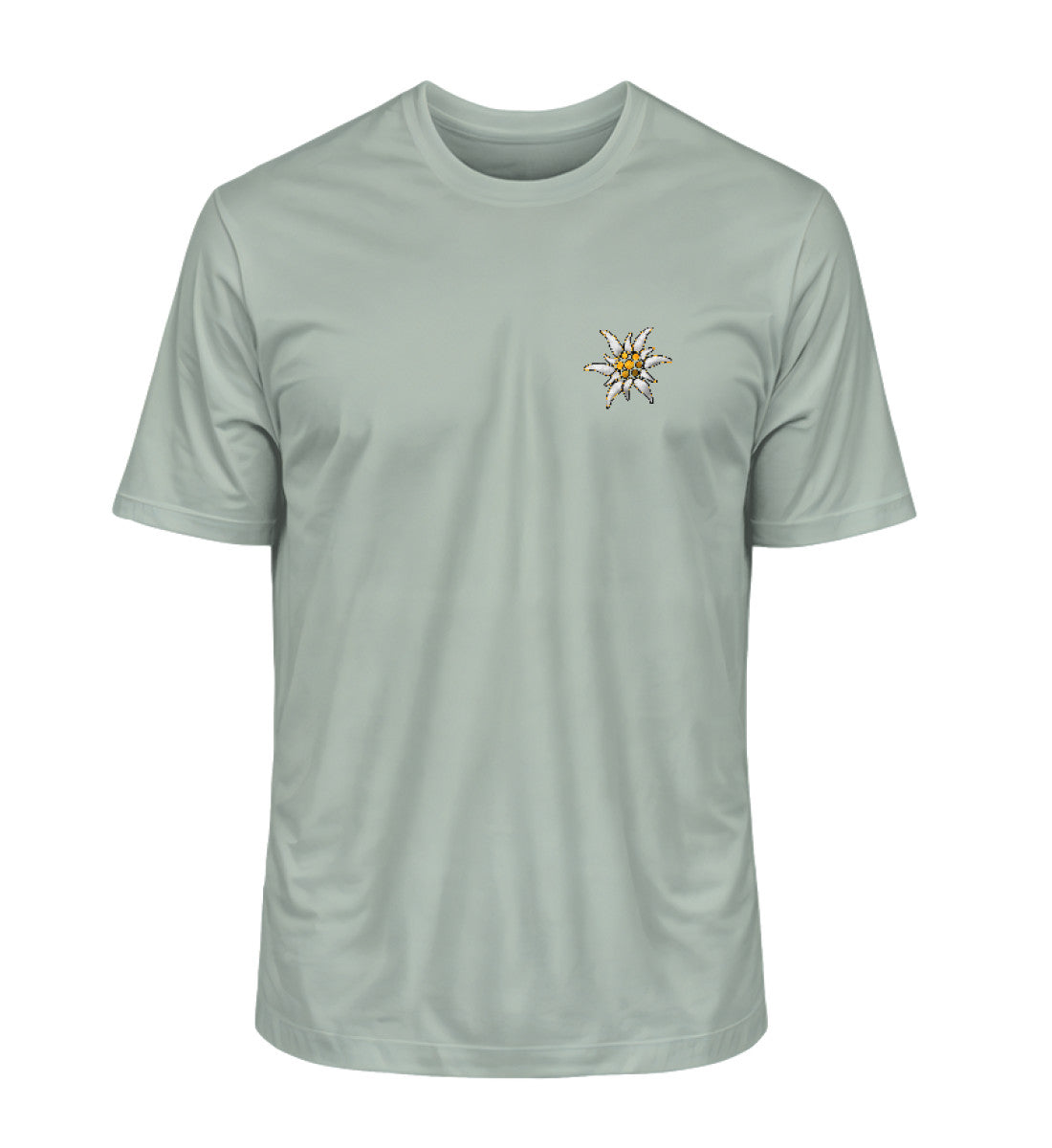 Edelweiss - Unisex Premium Organic T-Shirt mit Stick - Bergliebe Store
