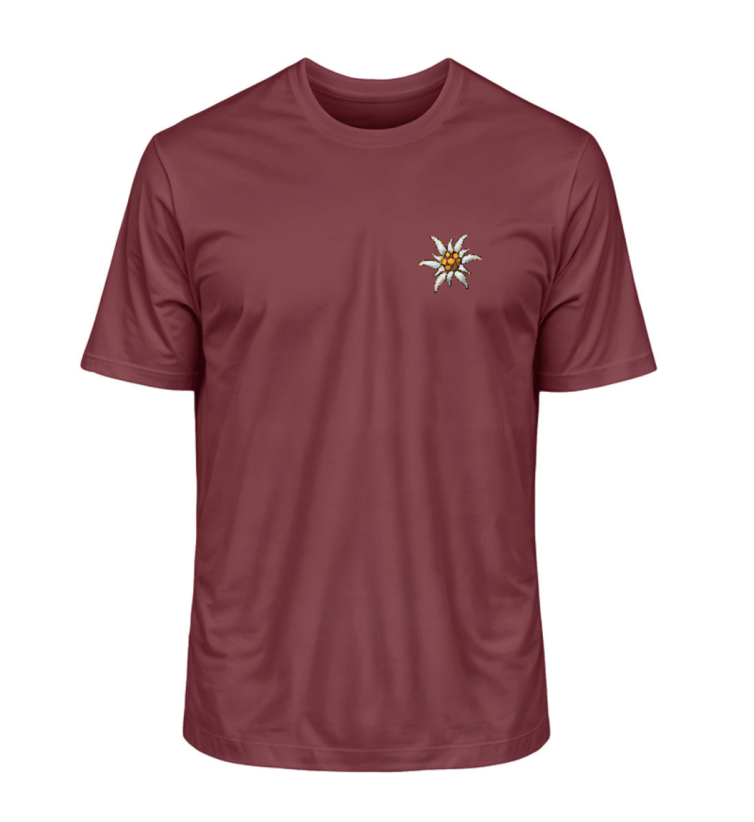 Edelweiss - Unisex Premium Organic T-Shirt mit Stick - Bergliebe Store
