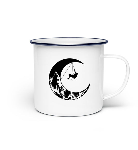Climbing Emaille Tasse - Bergliebe Store