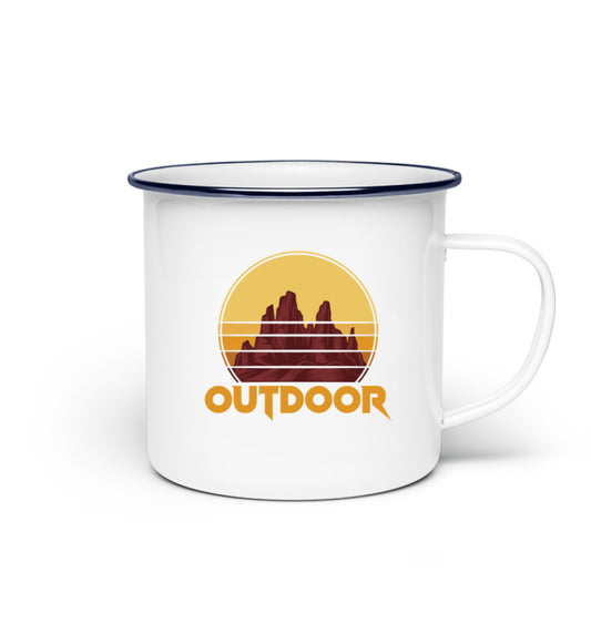 Outdoor Emaille Tasse - Bergliebe Store