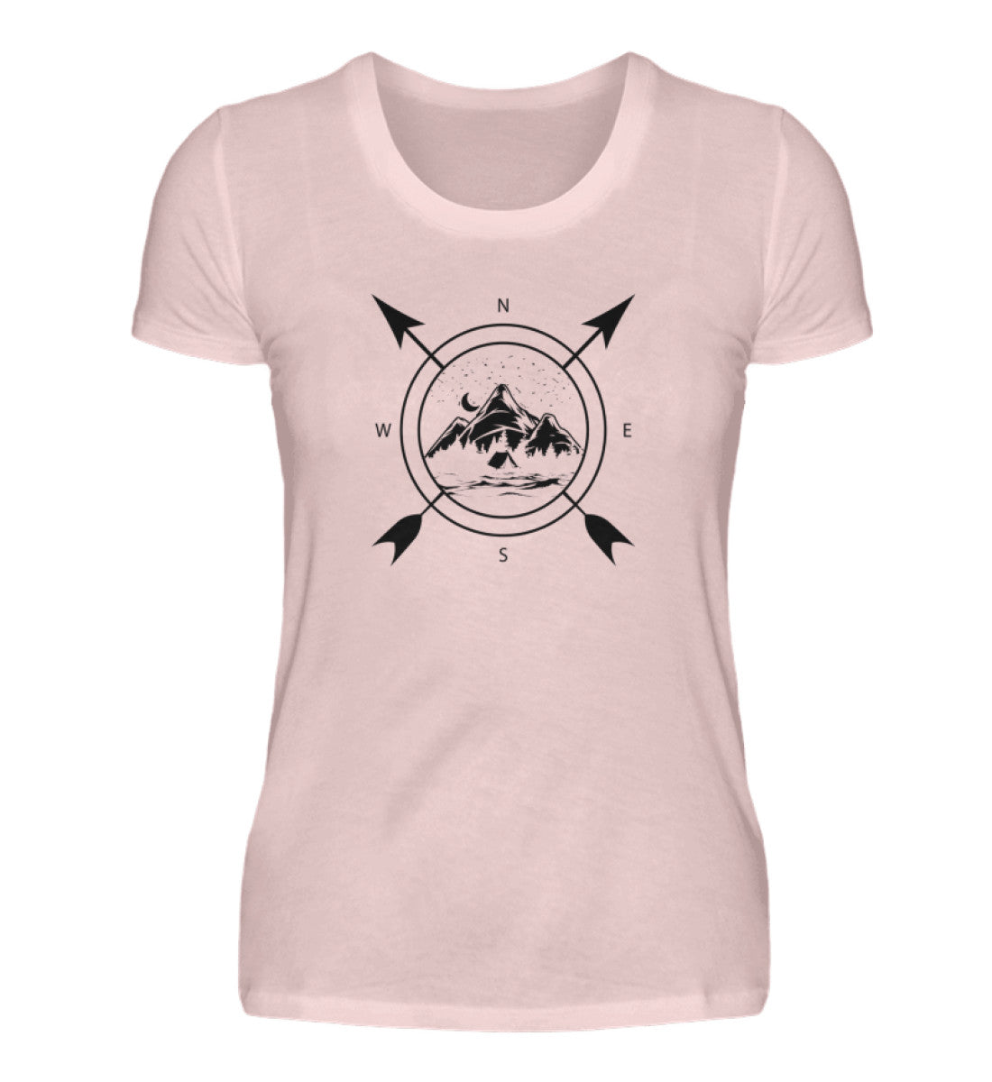 Kompass - Damen Premium T-Shirt - Bergliebe Store
