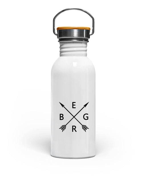 Berg - Edelstahl Trinkflasche 600ml - Bergliebe Store