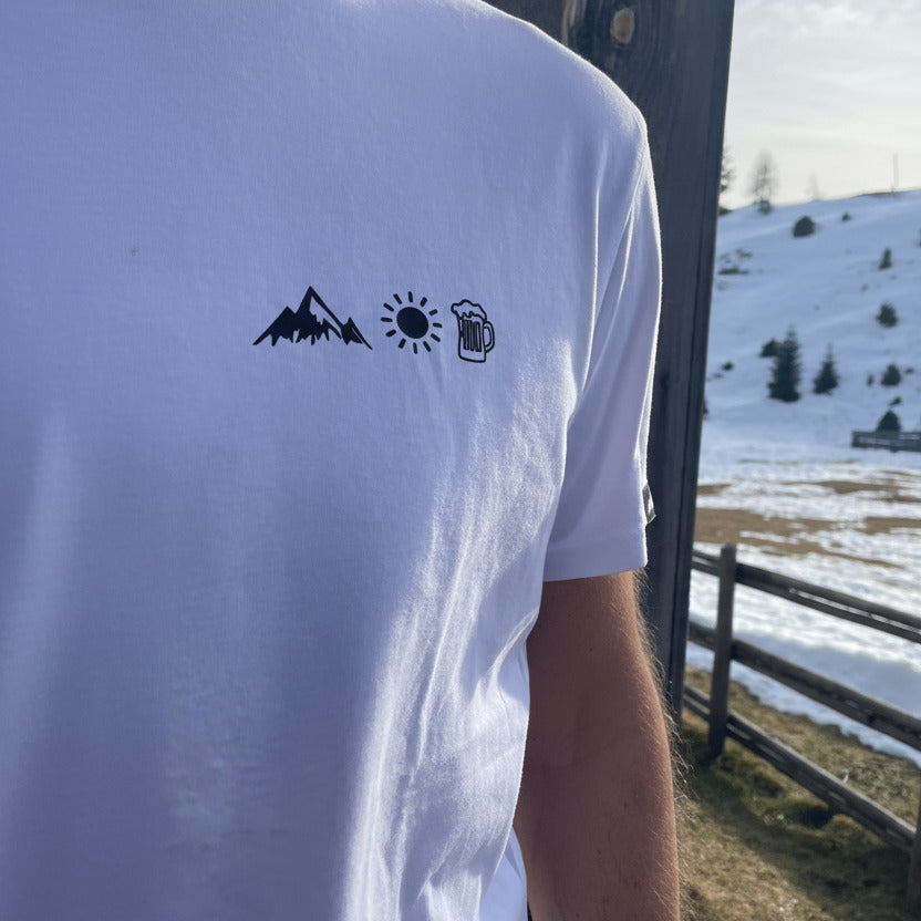 Bergliebe® Berg Sonne Bier Unisex Premium Organic T-Shirt - Bergliebe Store