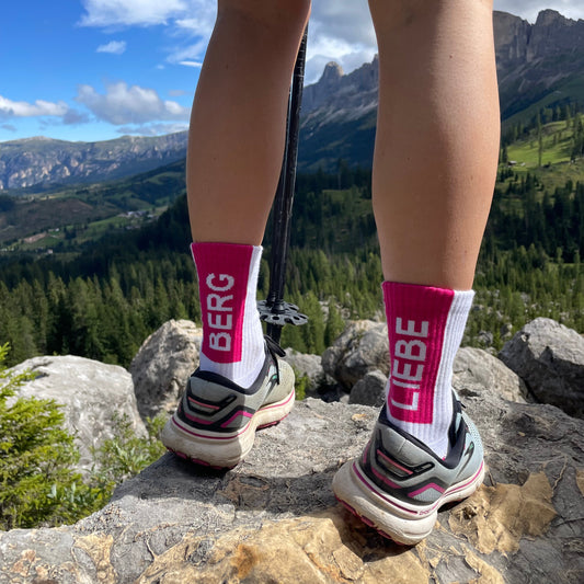Bergliebe® Damen Socken - Magenta - Bergliebe Store