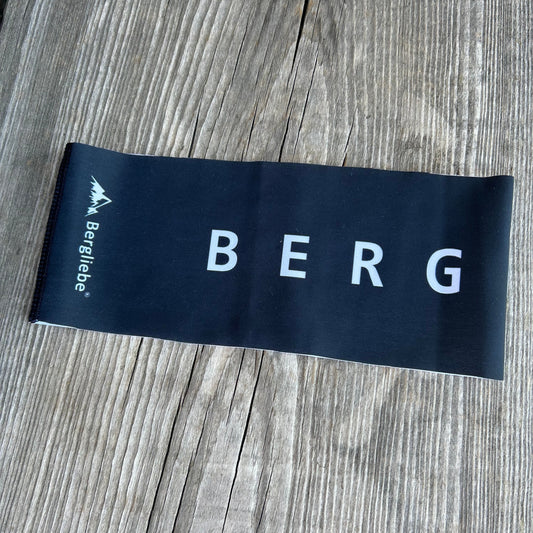 Bergliebe® Stirnband Performance Black