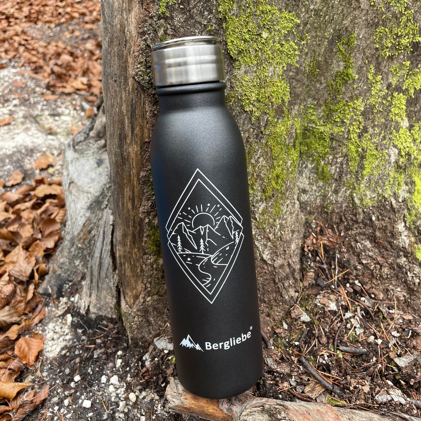 Bergliebe® Edelstahl Trinkflasche 700ml
