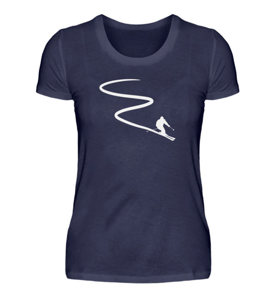 SKI - Damen Premium T-Shirt - Bergliebe Store