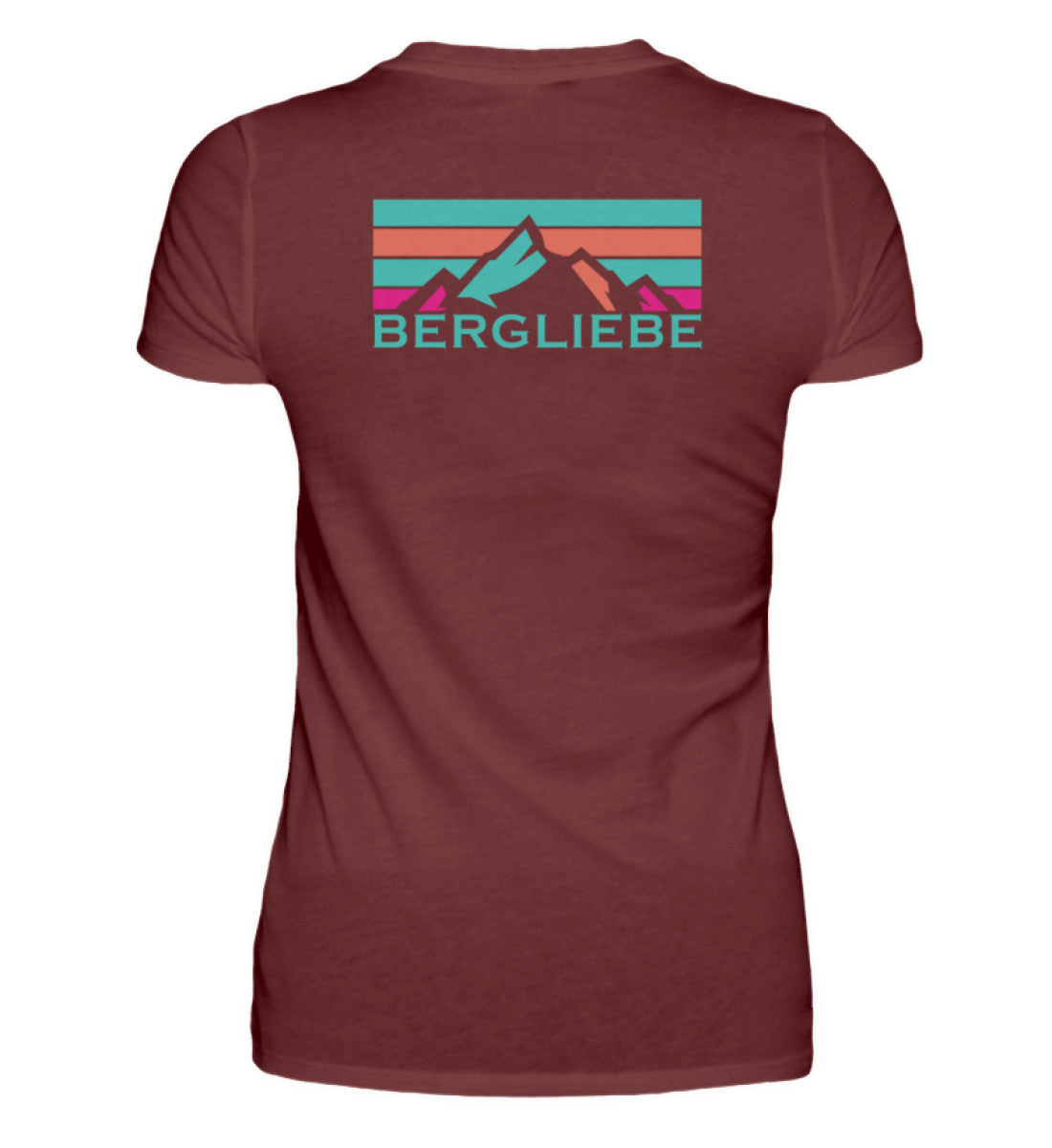 Bergliebe ON TOP Backprint - Damen Premium T-Shirt - Bergliebe Store