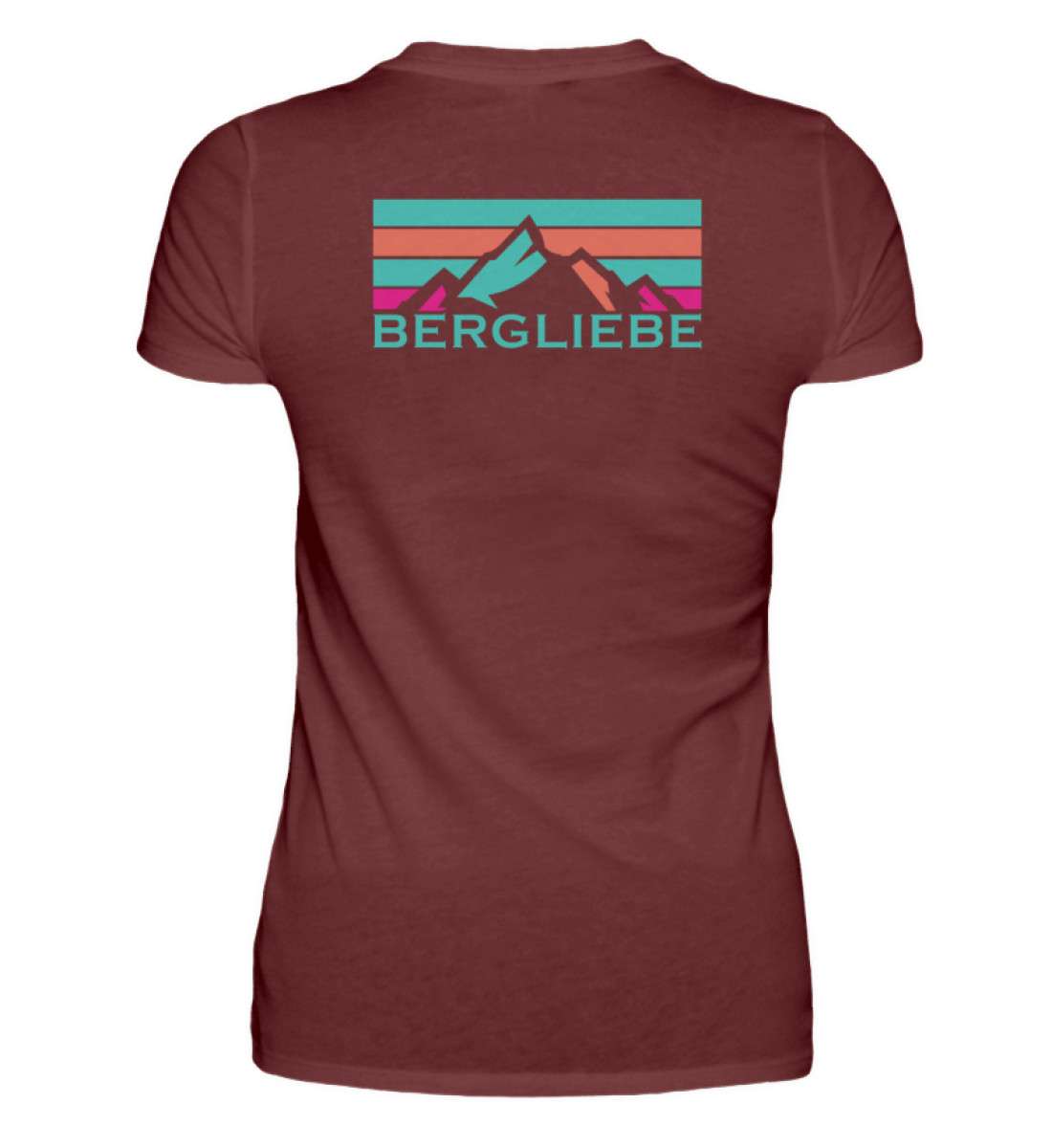 Bergliebe ON TOP Backprint - Damen Premium T-Shirt - Bergliebe Store