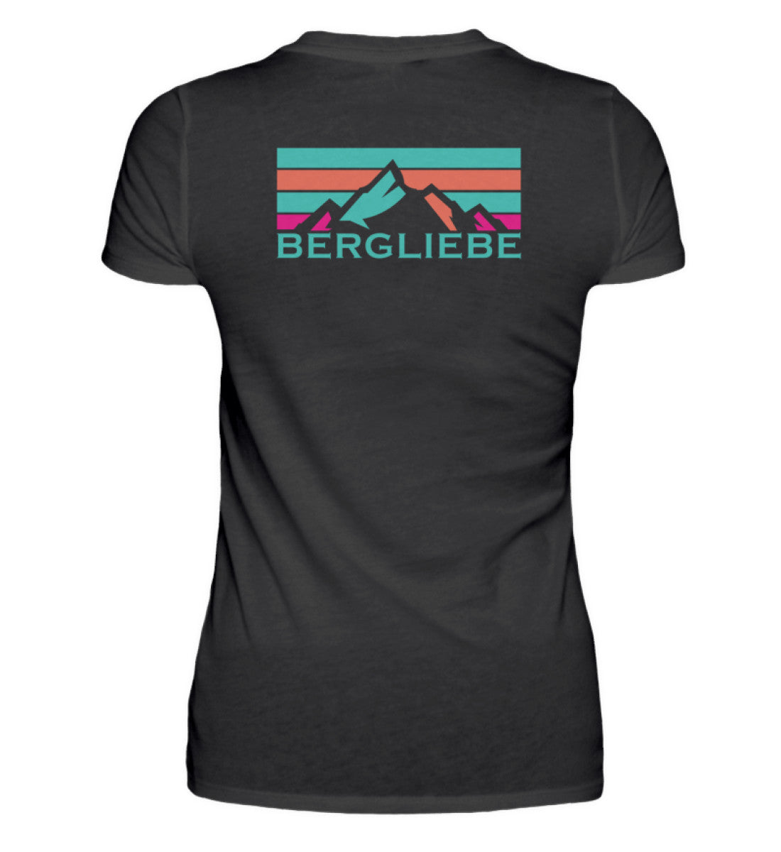 Bergliebe ON TOP Backprint - Damen Premium T-Shirt - Bergliebe Store