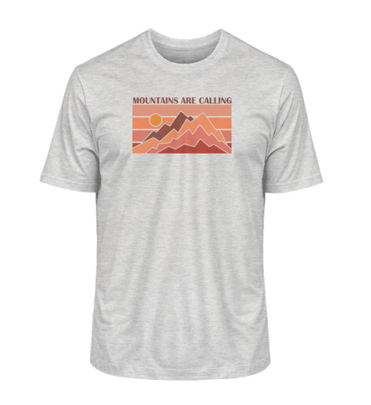 Mountains are calling - Unisex Premium Organic T-Shirt - Bergliebe Store
