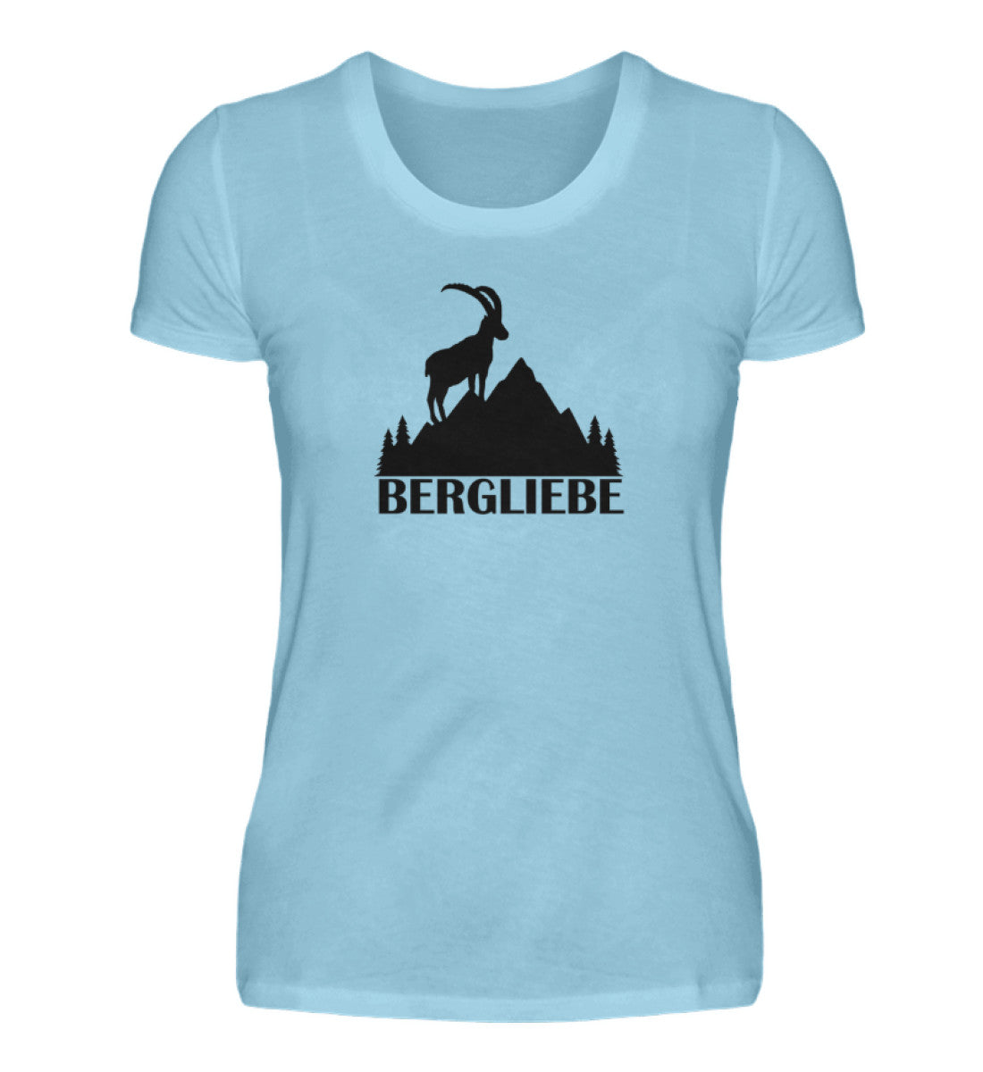 Bergliebe Steinbock - Damen Premium T-Shirt - Bergliebe Store