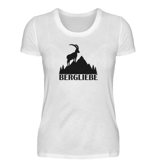 Bergliebe Steinbock - Damen Premium T-Shirt - Bergliebe Store