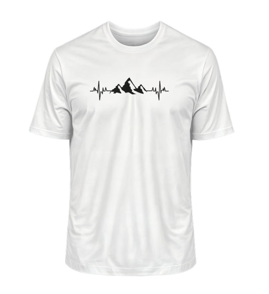 Berg Herzschlag - Unisex Premium Organic T-Shirt - Bergliebe Store