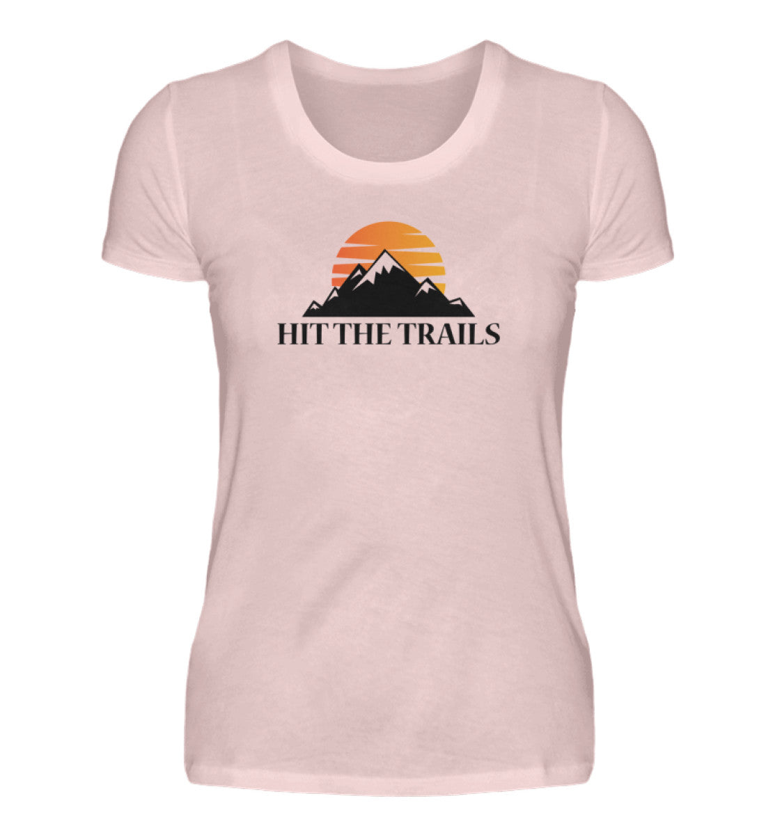 Hit the trails - Damen Premium T-Shirt - Bergliebe Store