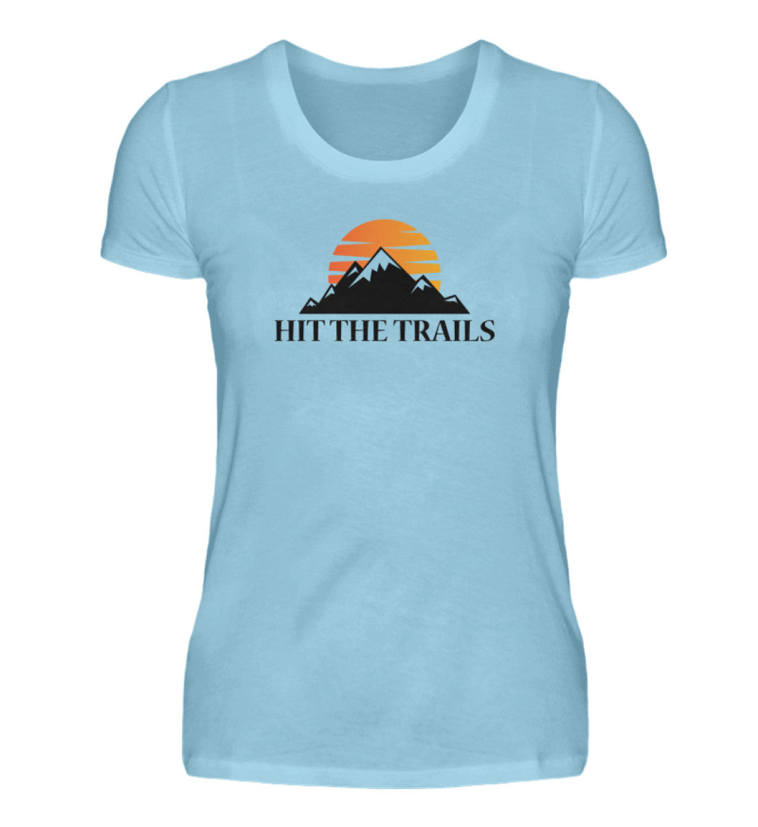 Hit the trails - Damen Premium T-Shirt - Bergliebe Store