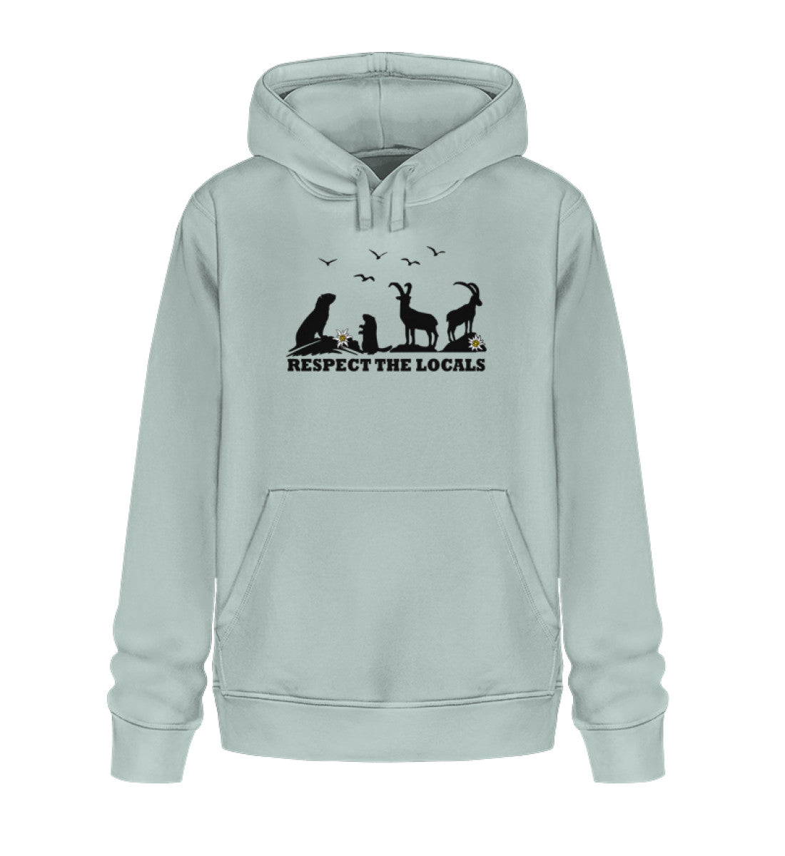 Respect the locals - Unisex Premium Organic Hoodie - Bergliebe Store