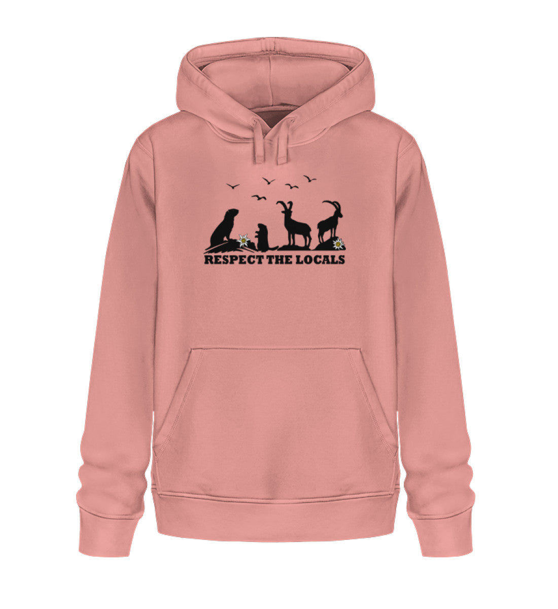 Respect the locals - Unisex Premium Organic Hoodie - Bergliebe Store
