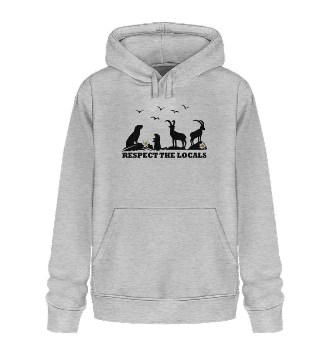 Respect the locals - Unisex Premium Organic Hoodie - Bergliebe Store
