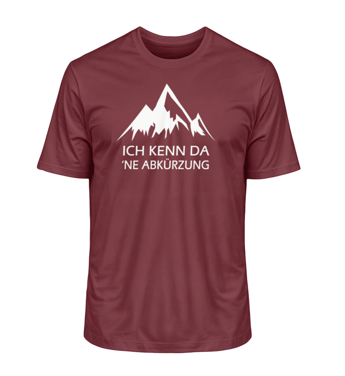 Ich kenn da ne Abkürzung - Unisex Premium Organic T-Shirt - Bergliebe Store