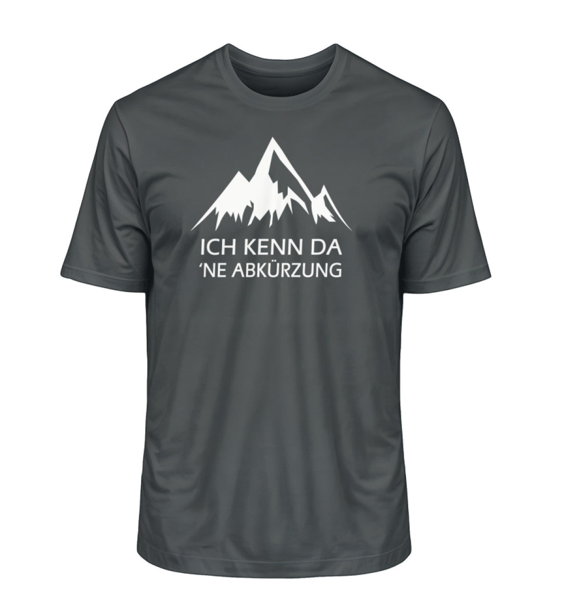 Ich kenn da ne Abkürzung - Unisex Premium Organic T-Shirt - Bergliebe Store