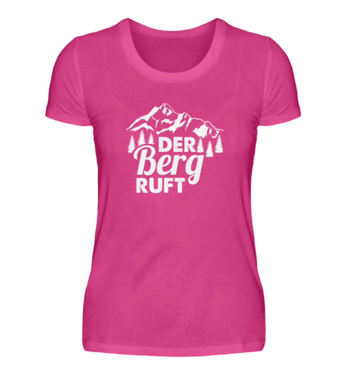 Der Berg ruft - Damen Premium T-Shirt - Bergliebe Store