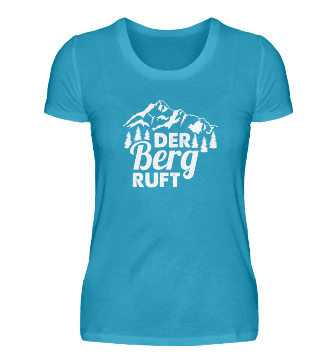 Der Berg ruft - Damen Premium T-Shirt - Bergliebe Store