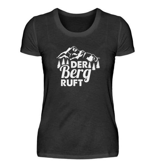 Der Berg ruft - Damen Premium T-Shirt - Bergliebe Store