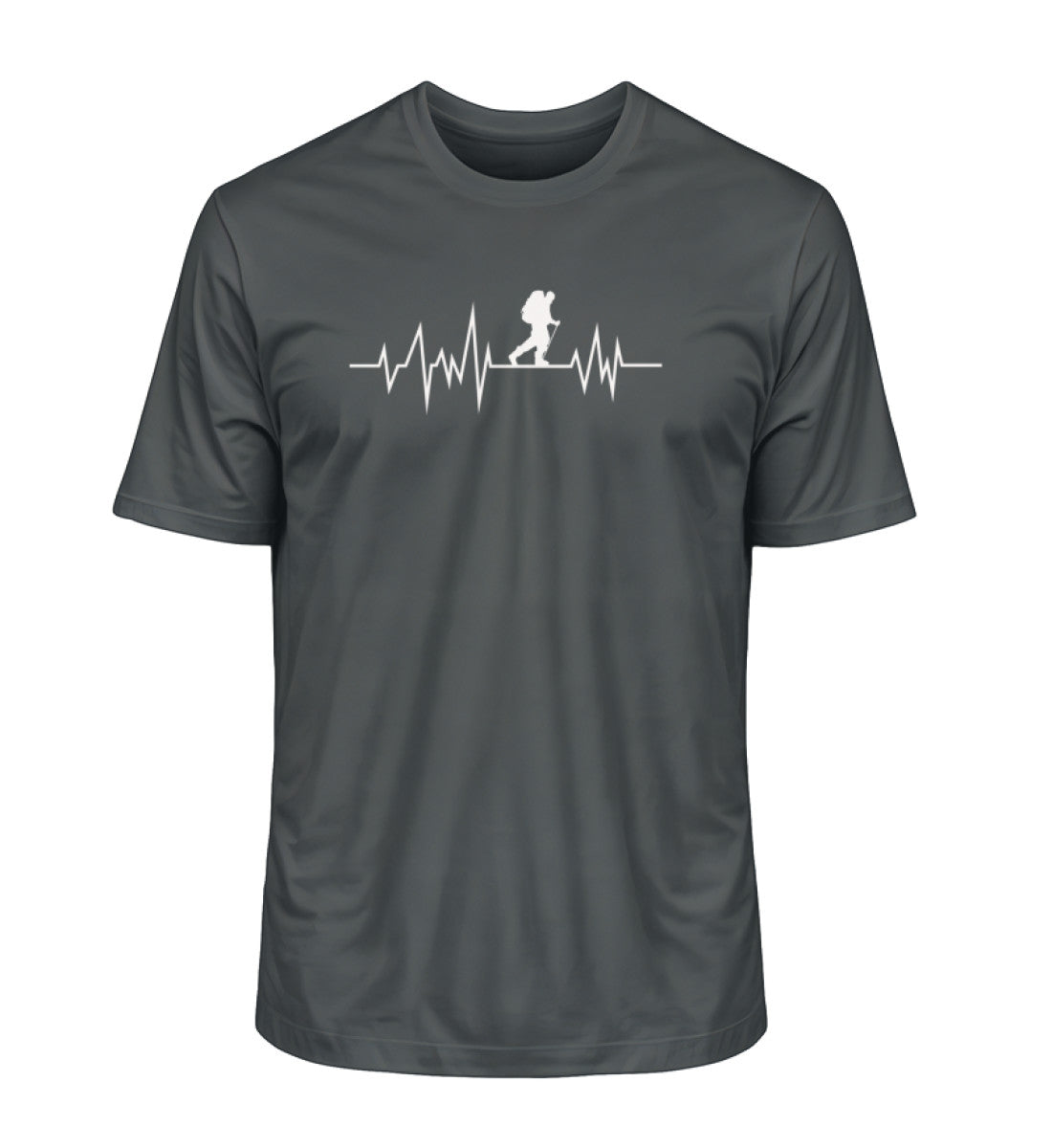 Wandern Herzschlag - Unisex Premium Organic T-Shirt - Bergliebe Store