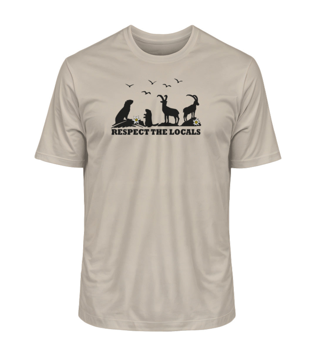 Respect the Locals - Unisex Premium Organic T-Shirt - Bergliebe Store