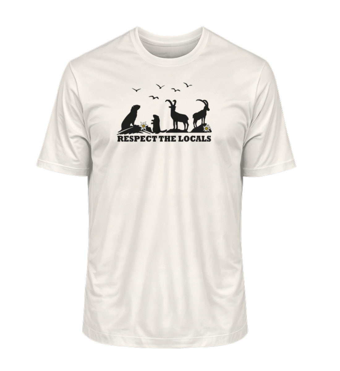 Respect the Locals - Unisex Premium Organic T-Shirt - Bergliebe Store