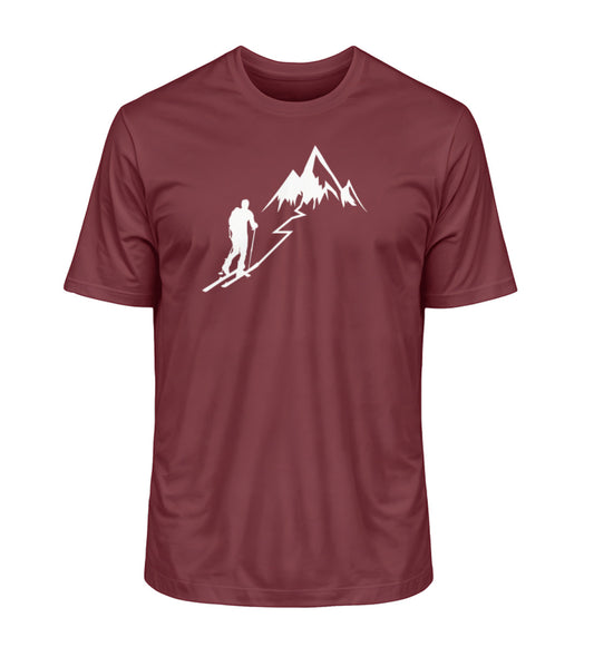Skitour - Unisex Premium Organic T-Shirt - Bergliebe Store
