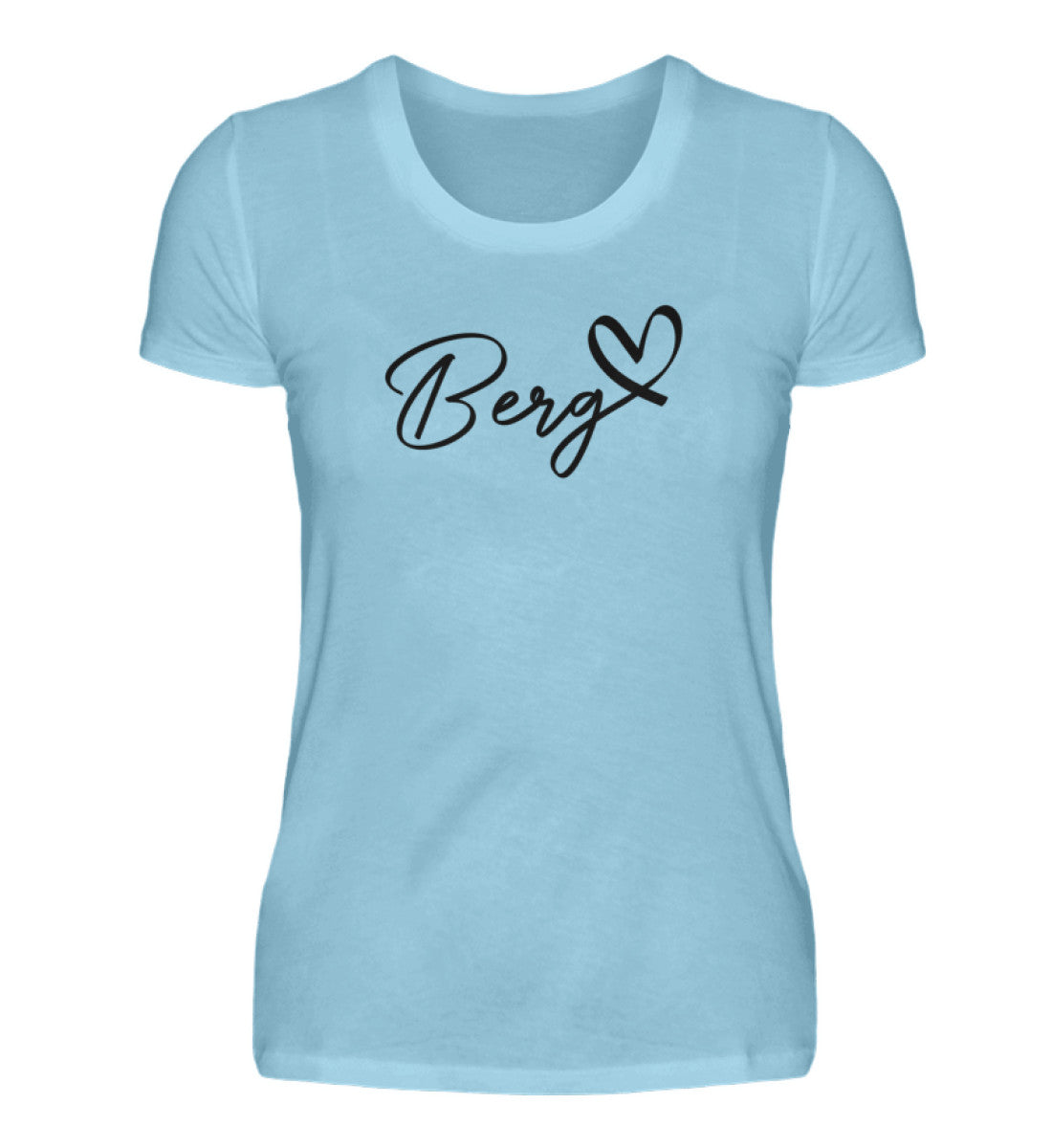 Berg Herz - Damen Premium T-Shirt - Bergliebe Store