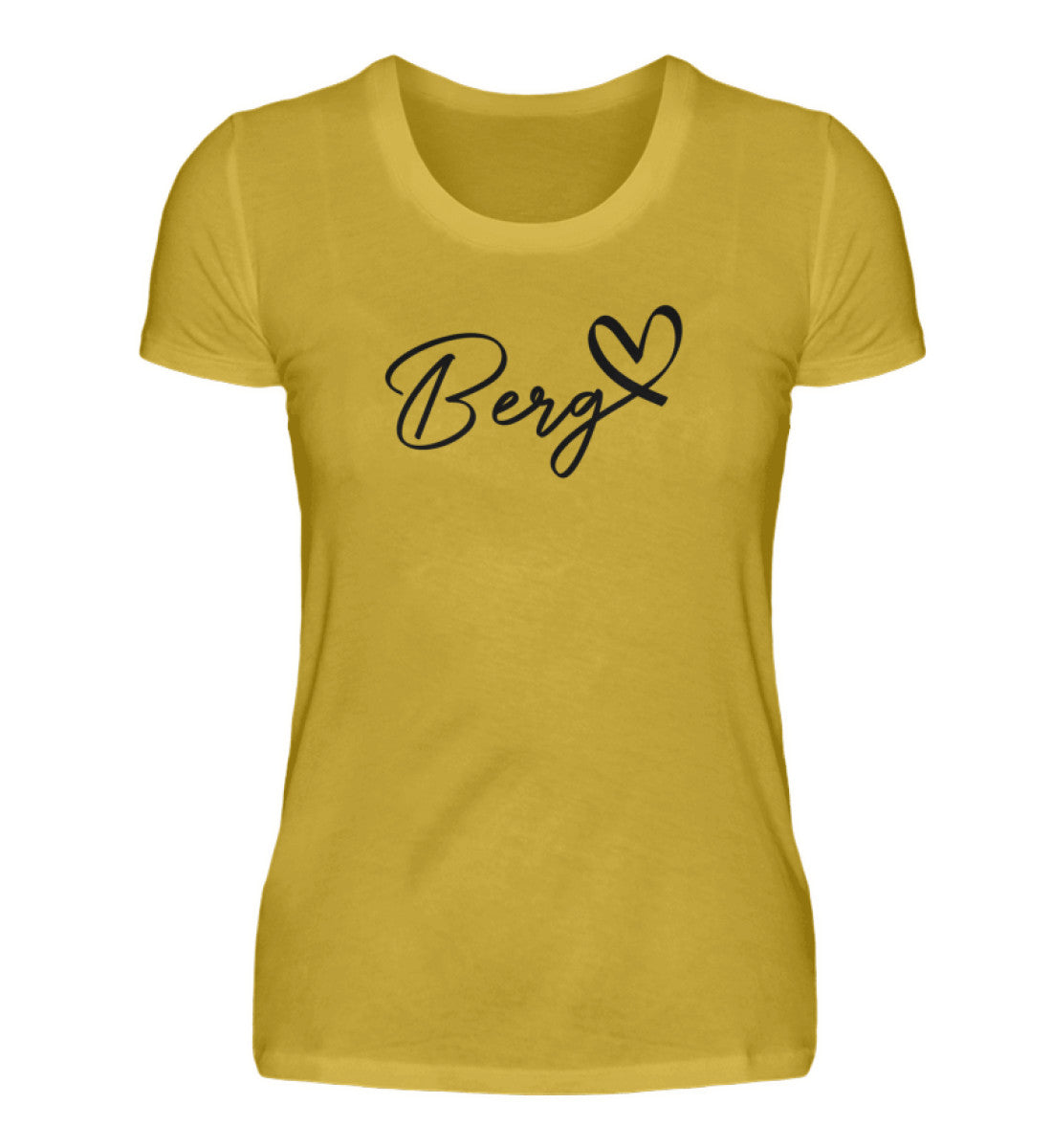 Berg Herz - Damen Premium T-Shirt - Bergliebe Store