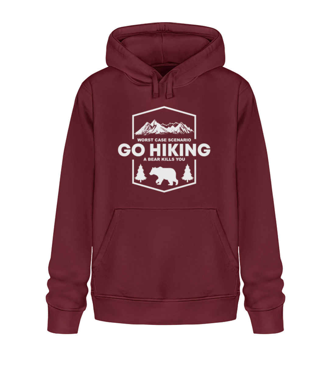 Go Hiking - Unisex Premium Organic Hoodie - Bergliebe Store