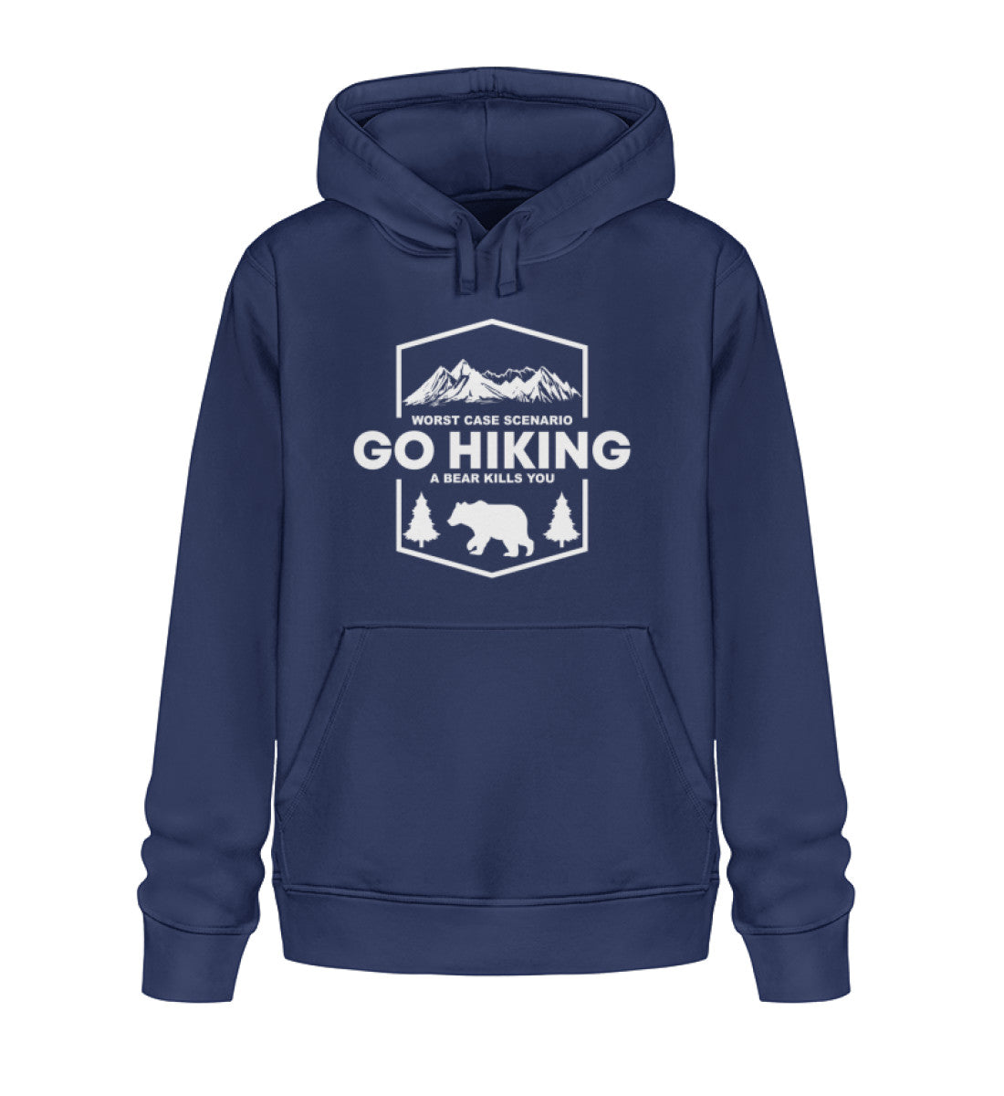 Go Hiking - Unisex Premium Organic Hoodie - Bergliebe Store