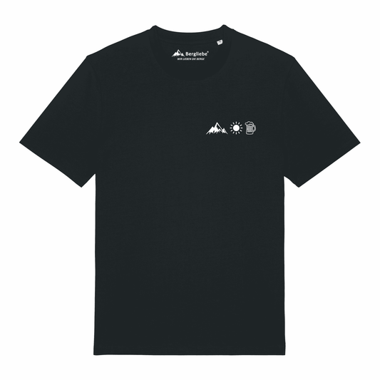 Bergliebe® Berg Sonne Bier Unisex Premium Organic T-Shirt - Bergliebe Store