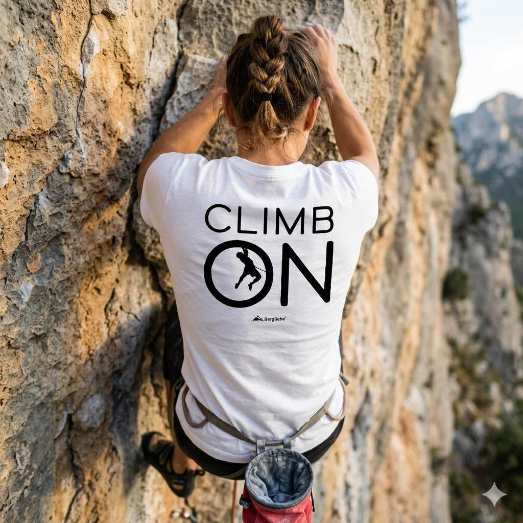 Bergliebe® Climb on Unisex Premium Organic T-Shirt